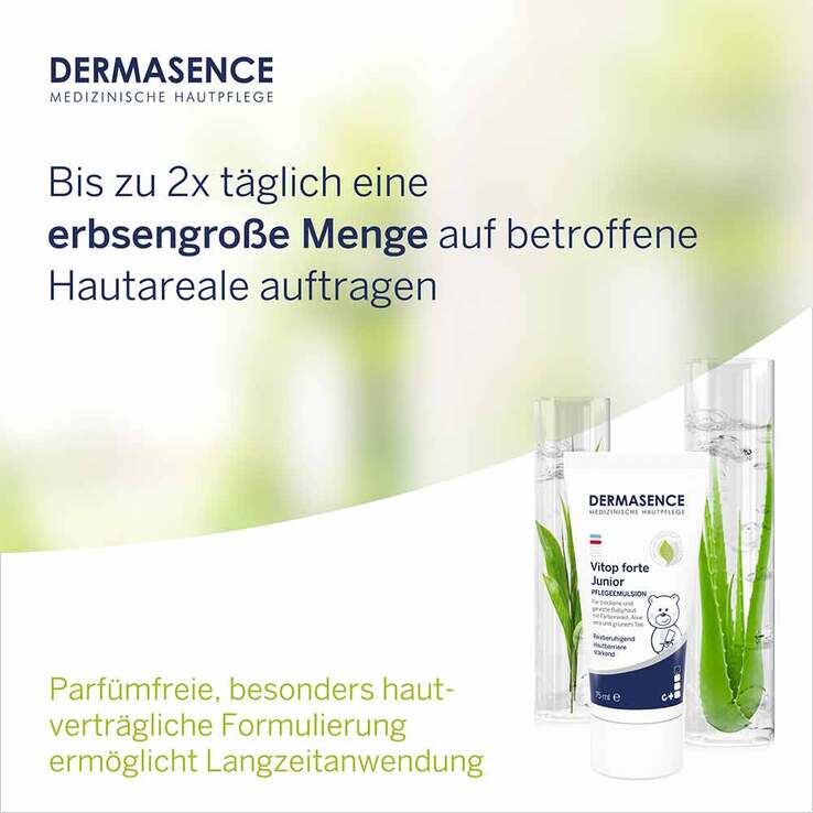 Dermasence Vitop forte Junior Creme, 75 ml