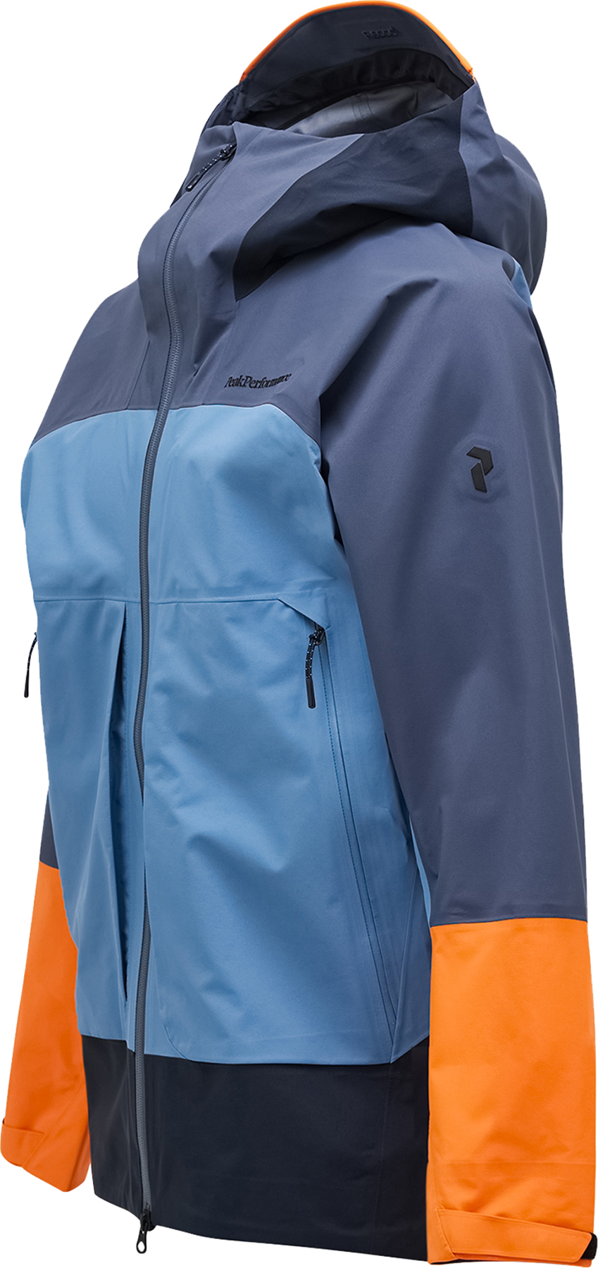 Vislight GORE-TEX C-Knit 3L Shell Jacket Herre Ombre Blue/Shallow/Orange Dune
