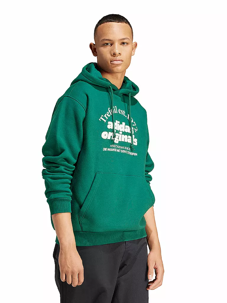 ADIDAS ORIGINALS Kapuzensweater - Hoodie dunkelgrün