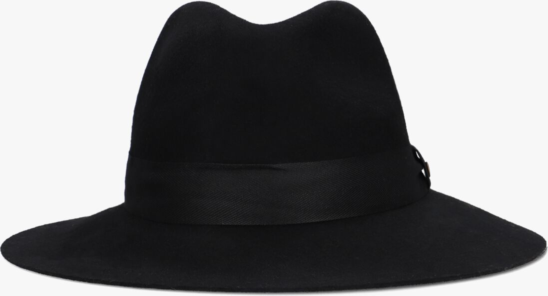 zwarte house of ord hoed heather fedora