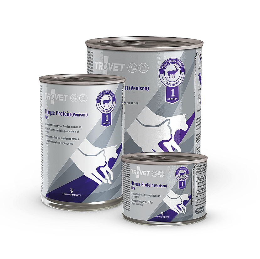 Trovet Unique Protein Venison UPV bllikjes