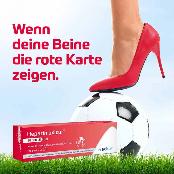 Heparin axicur® 60.000 I.E. Gel, 100 g