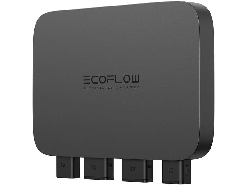 EcoFlow Batterieladegerät 800 W, Schwarz Alternator-Charger 800 Watt Batterieladegerät für DELTA Powerstationen