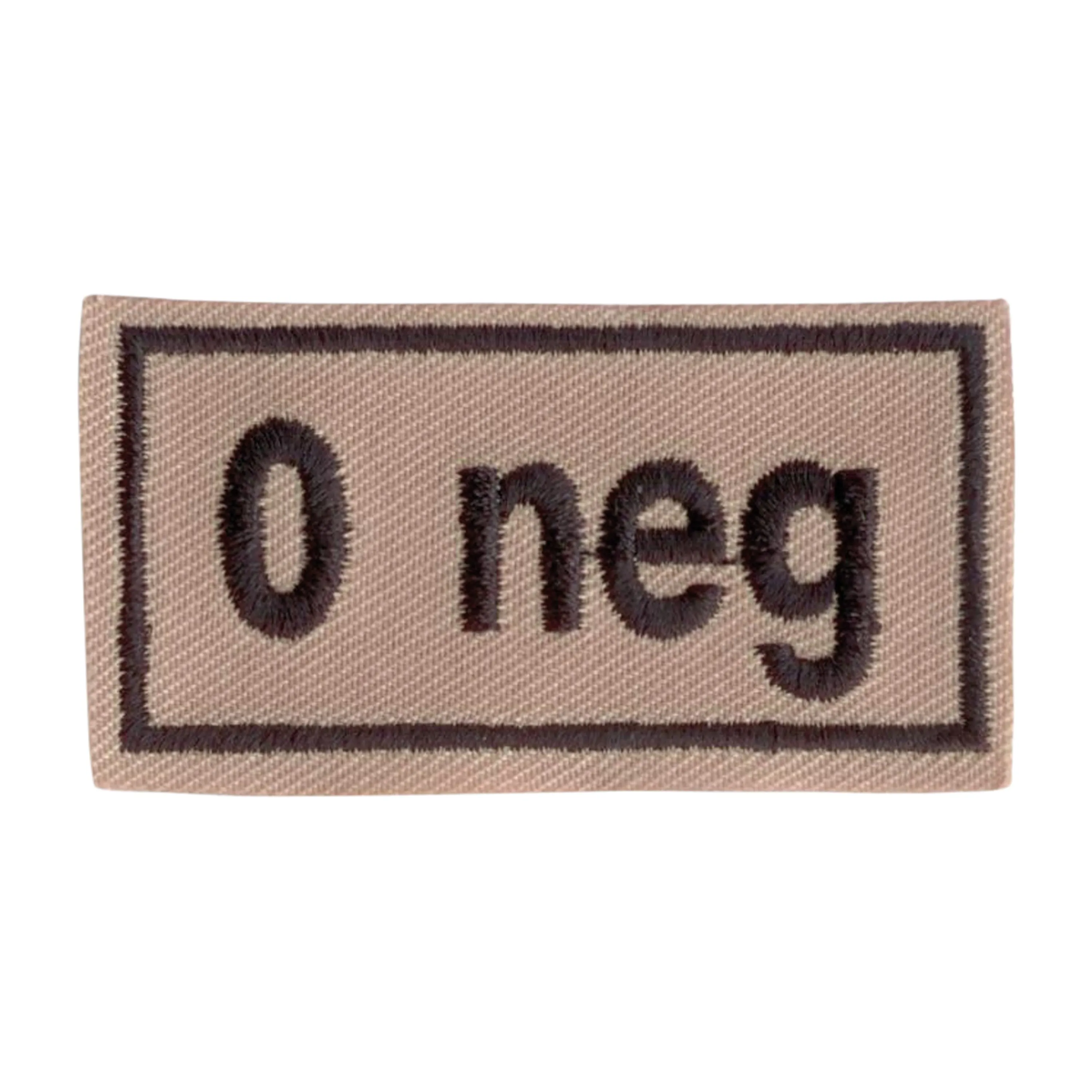 Unbekannt -  Abzeichen Bloodpatch 0 neg