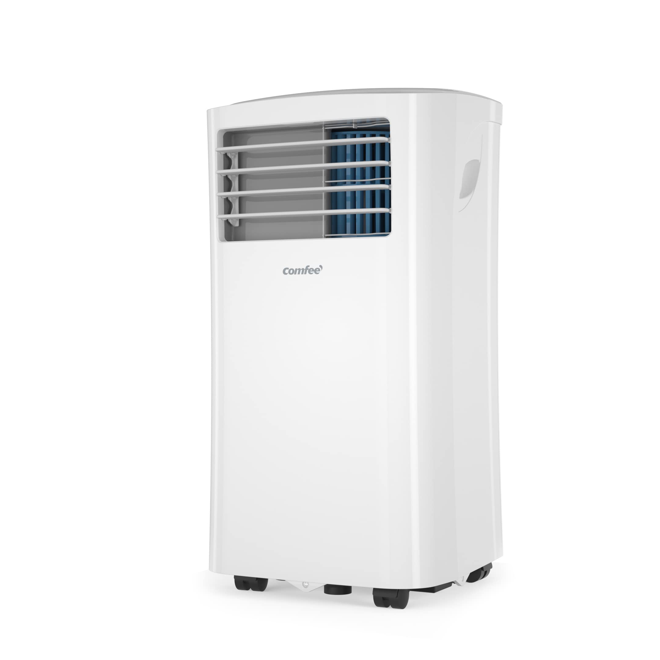 COMFEE' Climatiseur Mobile 9000 BTU/h 2,6kW, 3-EN-1 Refroidisseur Déshumidificateur Ventilateur, Fonction Follow me, Minuterie, Mode nuit, Pour salon