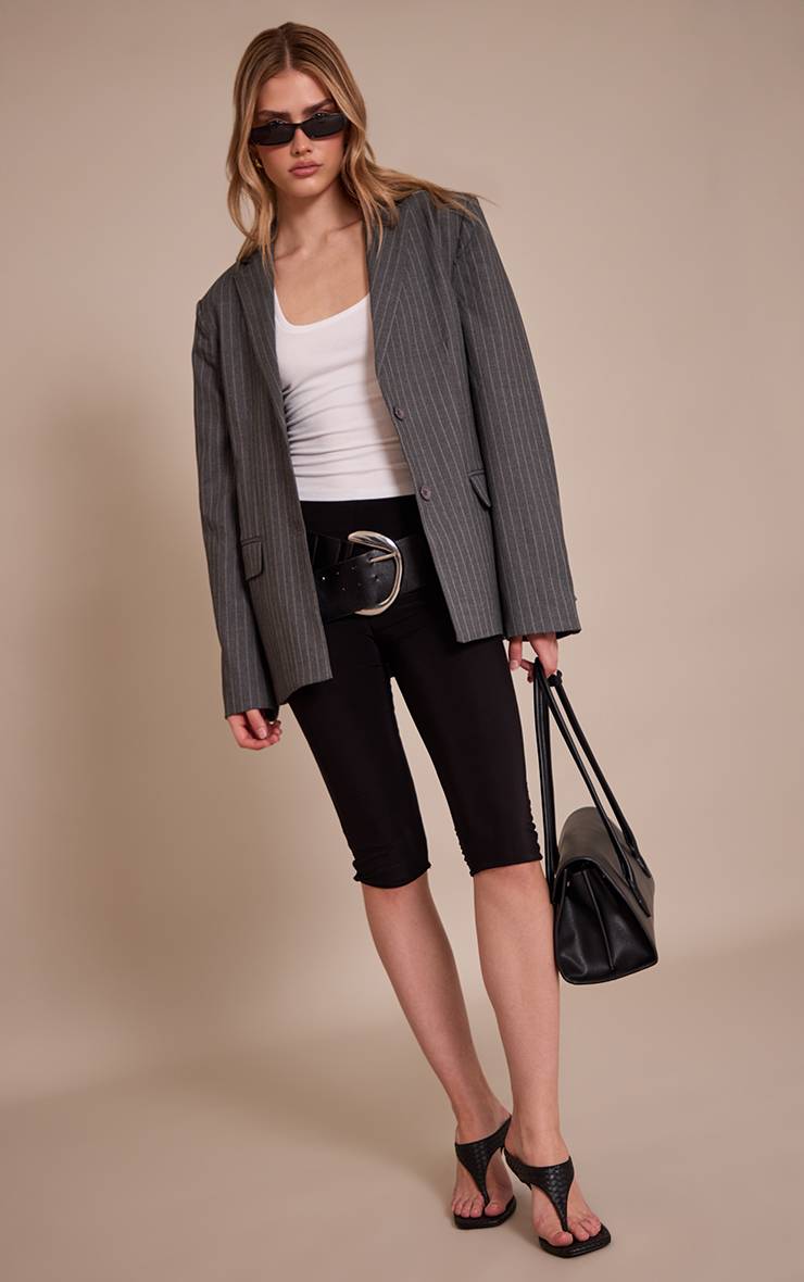 Gris Blazer Premium Boyfriend