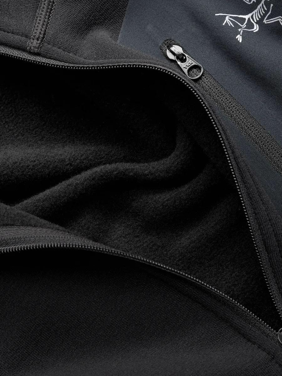 Arc'teryx Rho Heavyweight Zip Neck M Black