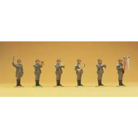 Preiser 56035 1:25 Wehrm. Musiker m.Waldh.