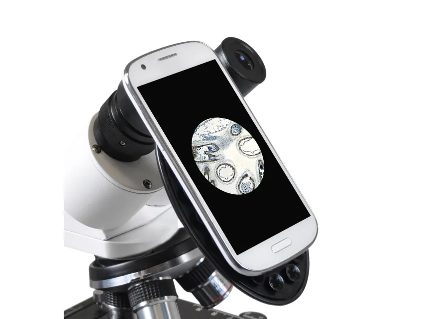 Bresser Optics BINO 40X-400X, Optisk mikroskop, Sort, Hvid, Aluminium, Plast, 400x, 40x, LED