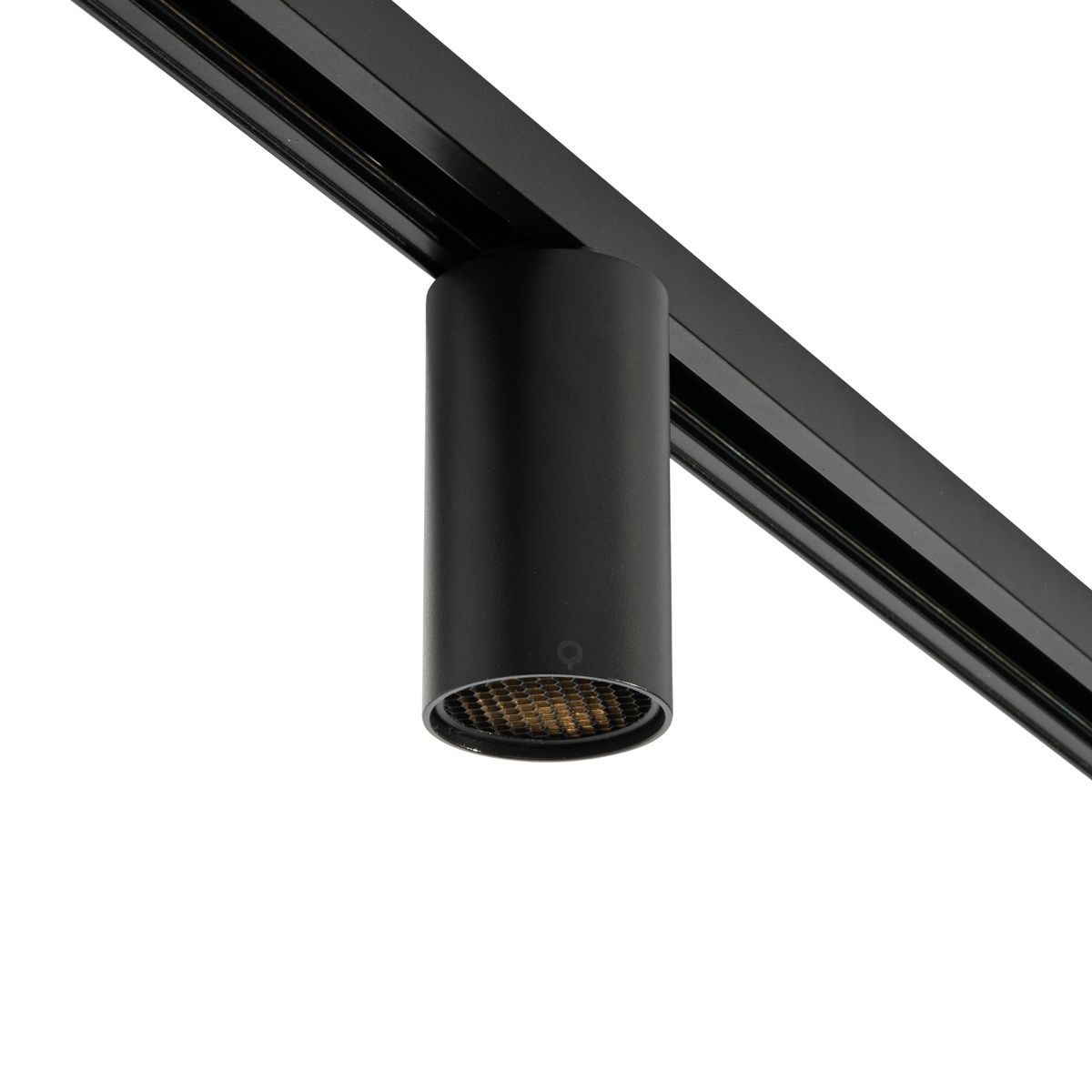Moderne spot zwart voor railsysteem 1-fase GU10 50mm - Iconic Ruby Honey