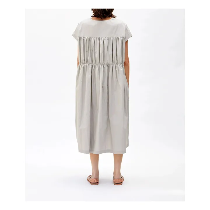 Black Crane Robe Curtain | Gris clair