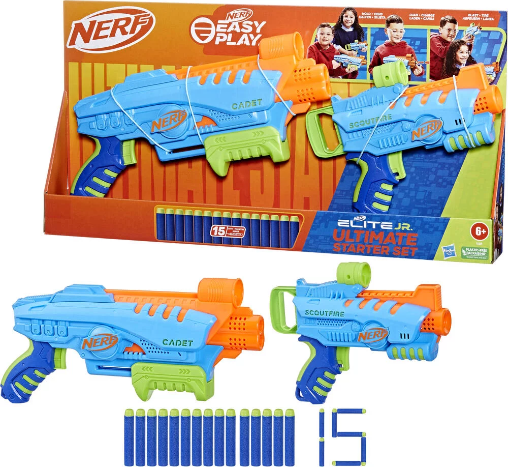 NERF ELITE - JUNIOR ULTIMATE STARTER SET