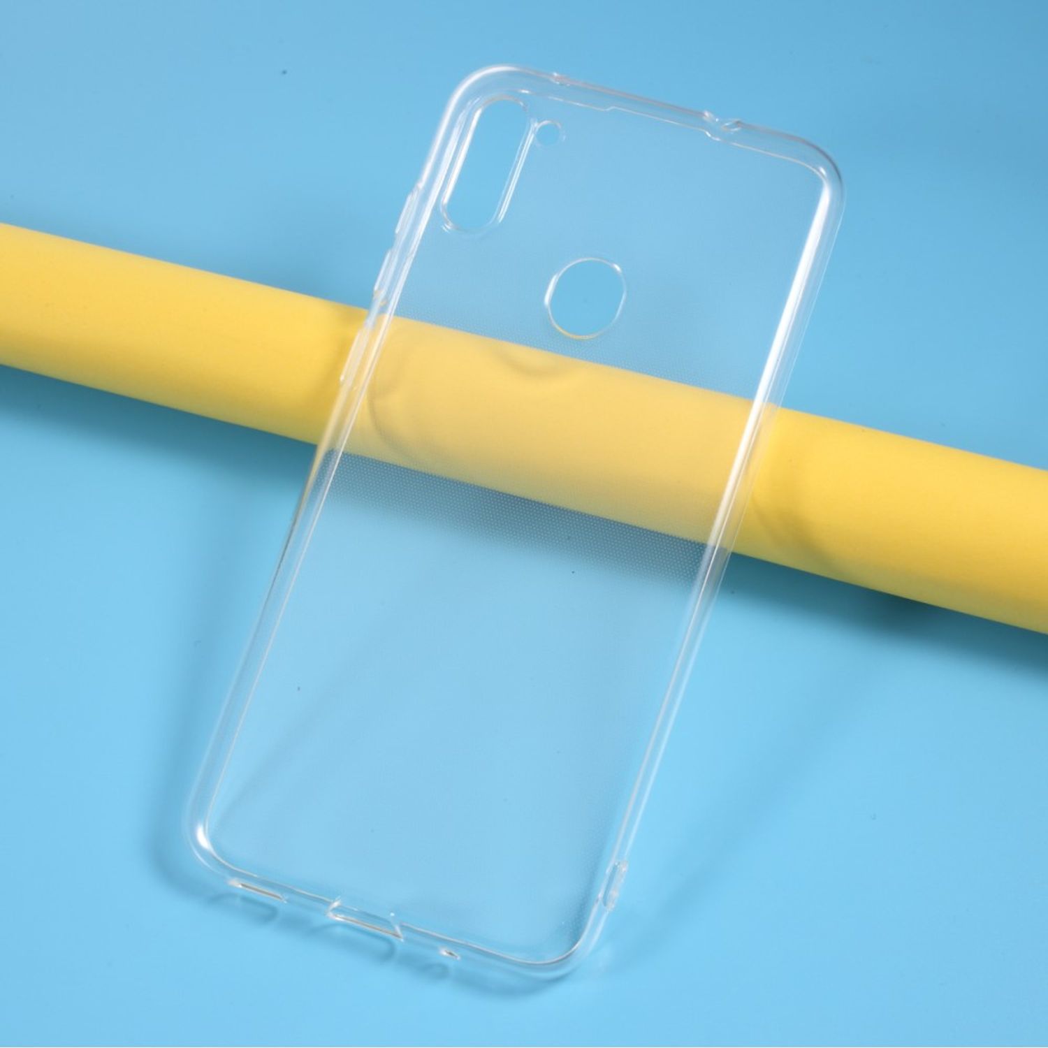 Handyhülle für Samsung Galaxy A11 Schutzcase Backcover Bumper Etuis Transparent