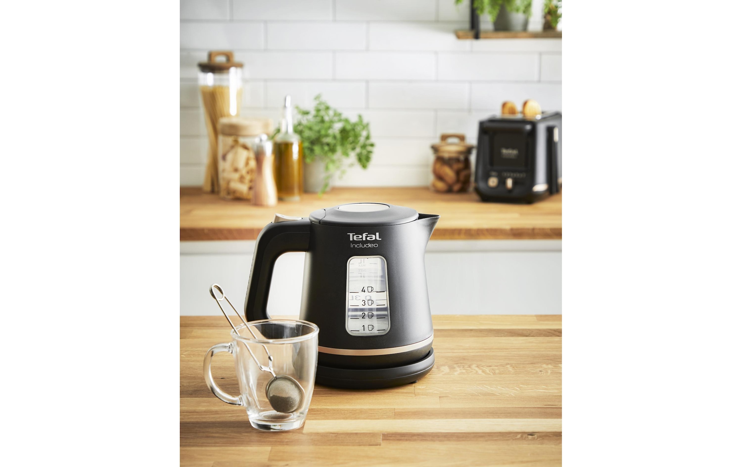 Tefal Wasserkocher »Includeo KI5338« 1 l 2400 W