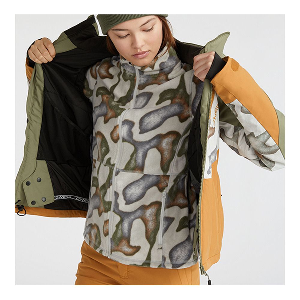 O'Neill CARBONITE - Veste ski Femme deep lichen green colour