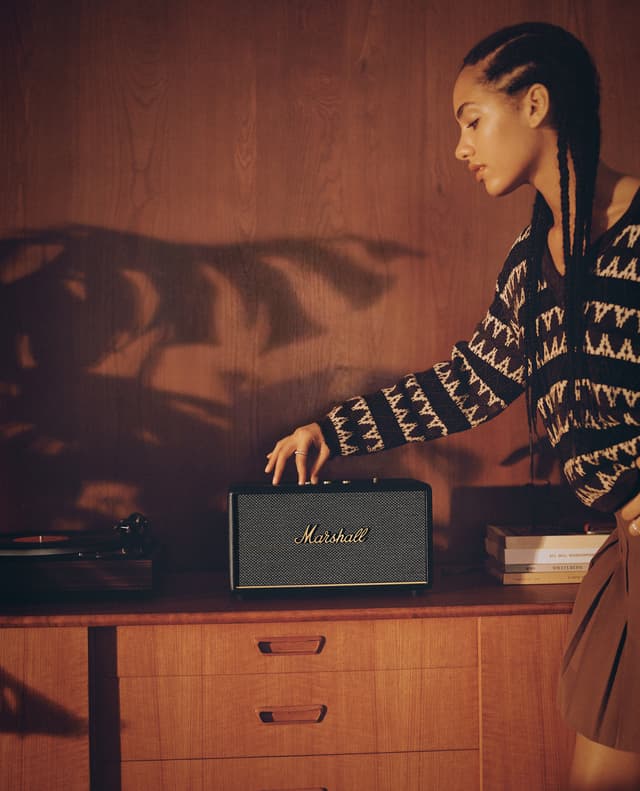 Marshall Stanmore III Bluetooth højttaler (sort)