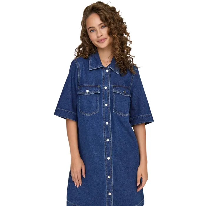 Only Belle Denim Jurk Dames