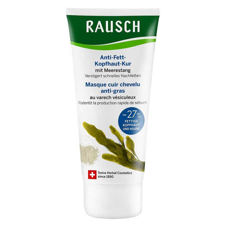 Rausch Anti-Fett-Kopfhaut-Kur mit Meerestang Tube, 100 ml