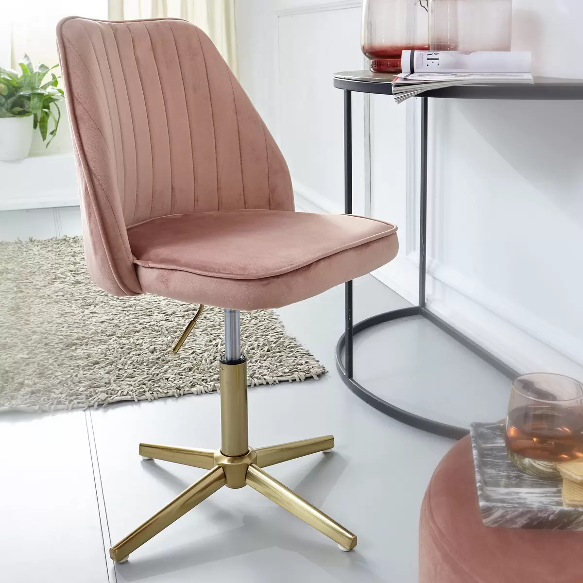Bürostuhl Cannes Rosa