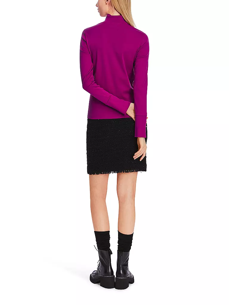 MARC CAIN Rollkragenpullover beere