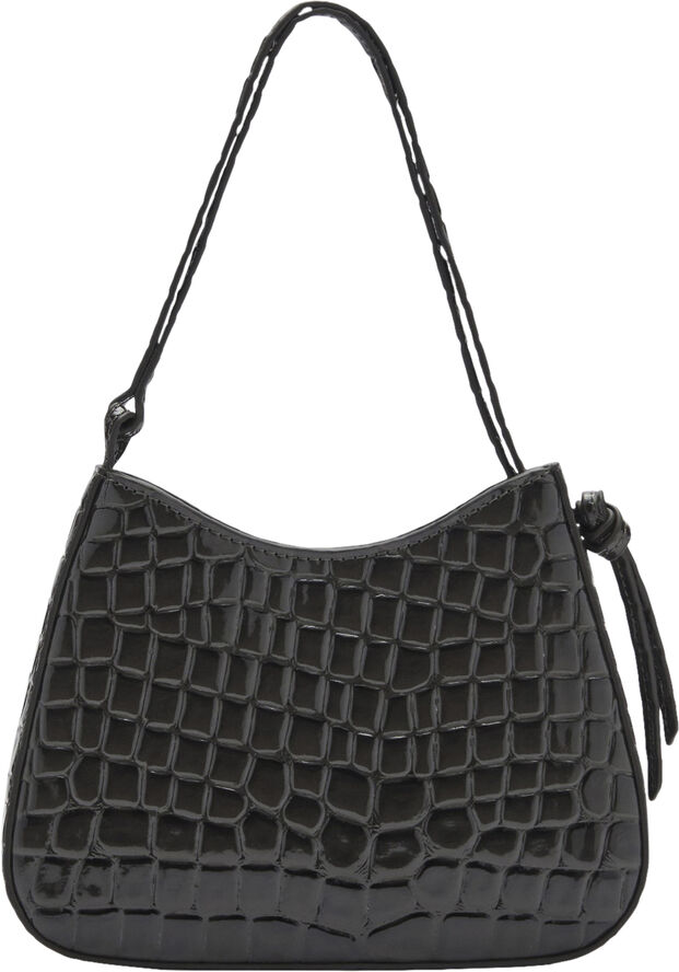 MANGO Patent leather effect coconut bag 92