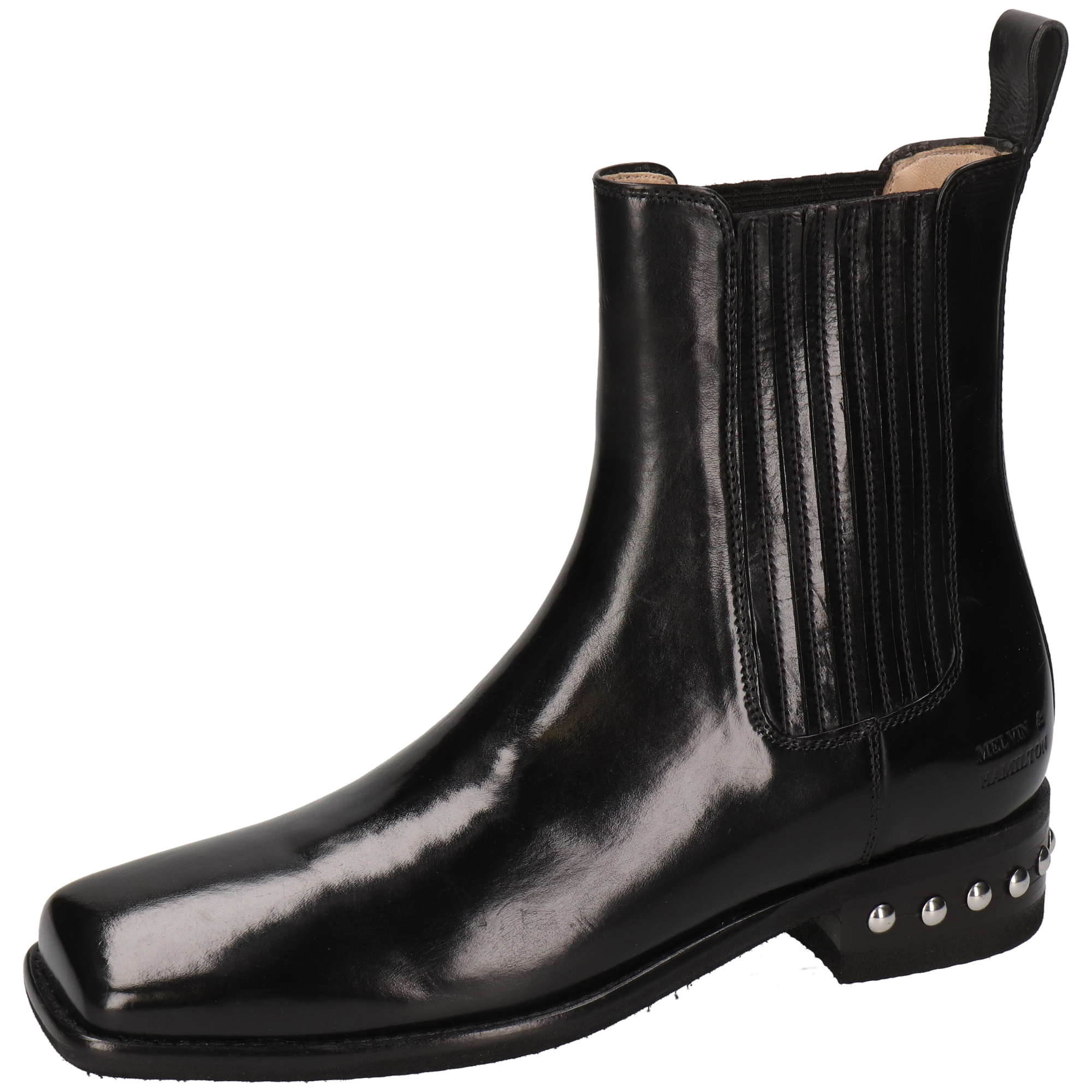 UMA 1 - Bottines à talon bottier | Noir