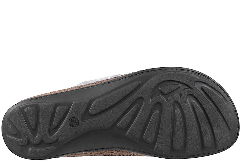 COPENHAGEN SHOES DREAM COMFORT EMMELY SLENTERS I SØLV NUBUCK