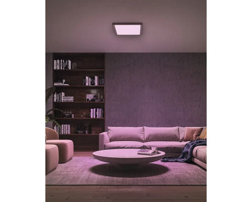 Philips Hue plafondlamp 23W 2350 lm 2200-6500K 39,5x39,5 cm Tento wit & Color Ambiance wit