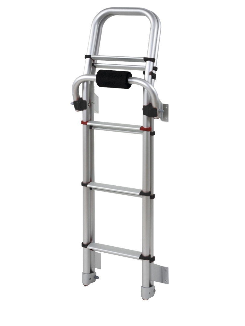Fiamma Aluminium-Außenleiter Deluxe 8  Länge 246 cm mit 8 Stufen