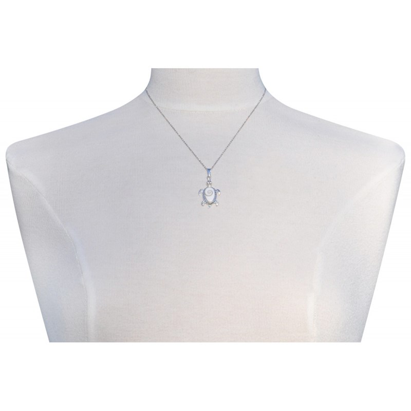 Pendentif Argent Tortue et Oeil de Sainte Lucie