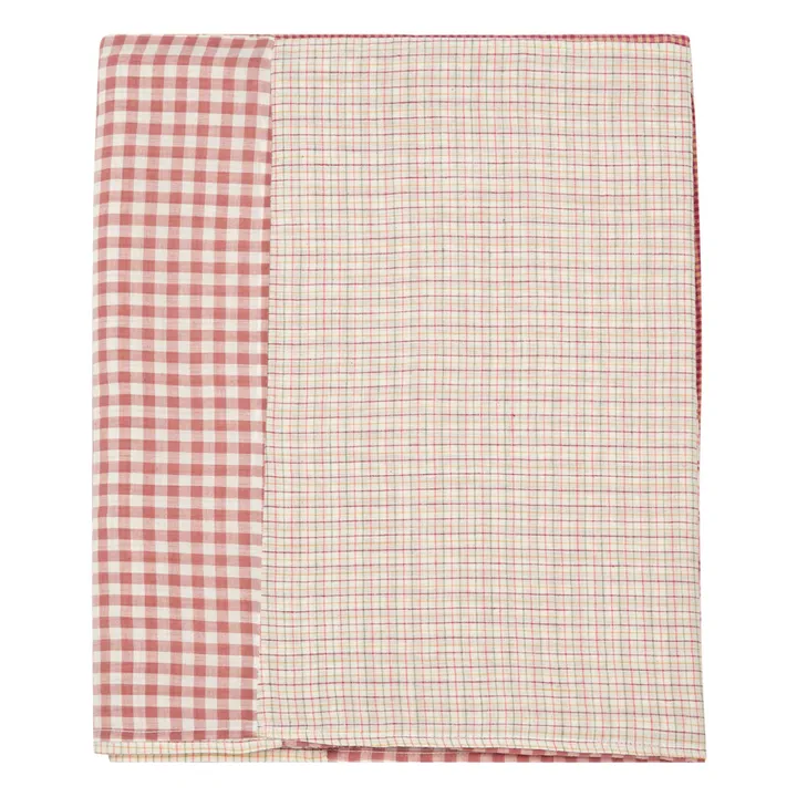 Scarlette Ateliers Nappe Patchwork en coton | Rose