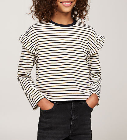 Tommy Hilfiger Bluse - Stripe - Desert Sky Stripe