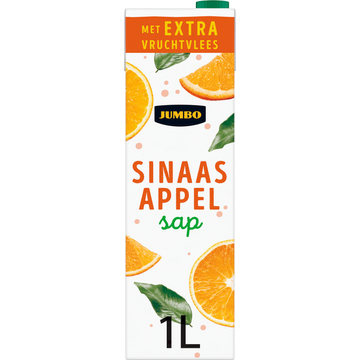 Jumbo Sinaasappelsap met Extra Vruchtvlees 1 L