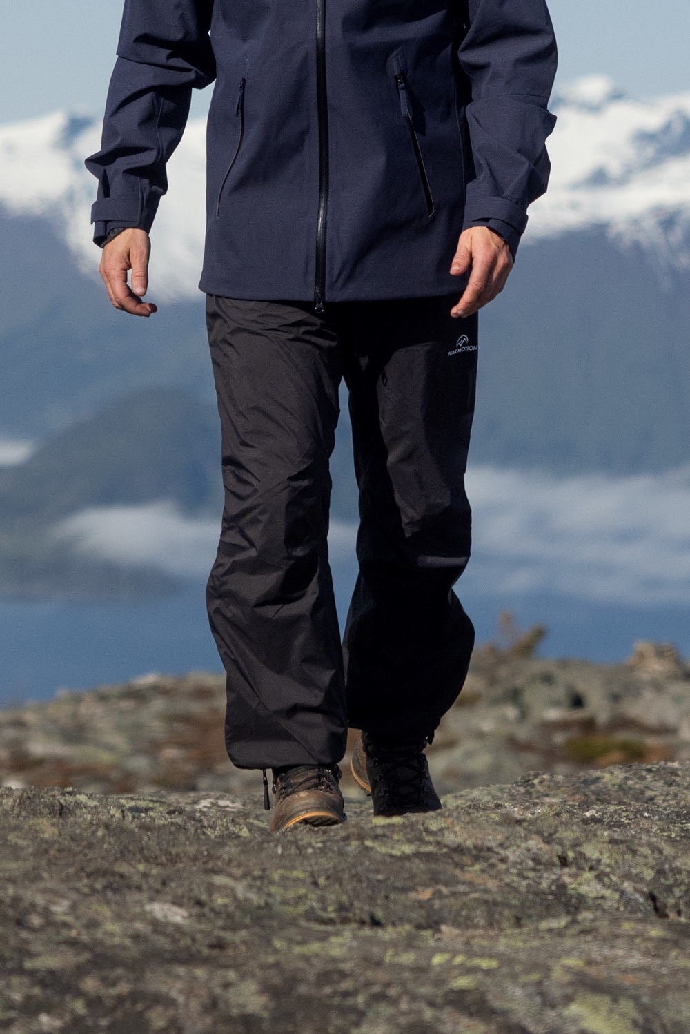 Peak Motion Stetind 3L Full Zip Skallbukse, Herre<br>15 000mm vannsøyle