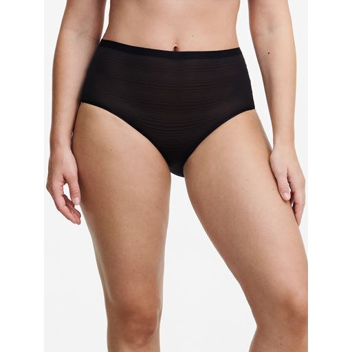 Chantelle Softstretch Stripes Højtaljede Trusser, Black