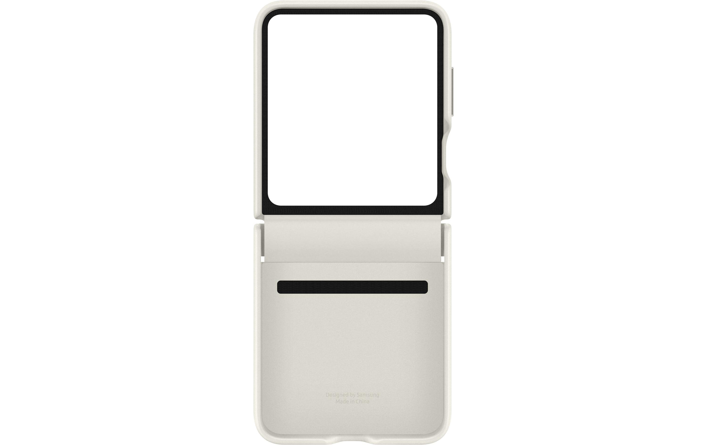 Back Cover EF-VF731 Flap ECO-Leather Galaxy Z Flip5Elegante Schutzhülle für das Samsung Galaxy Z Flip5