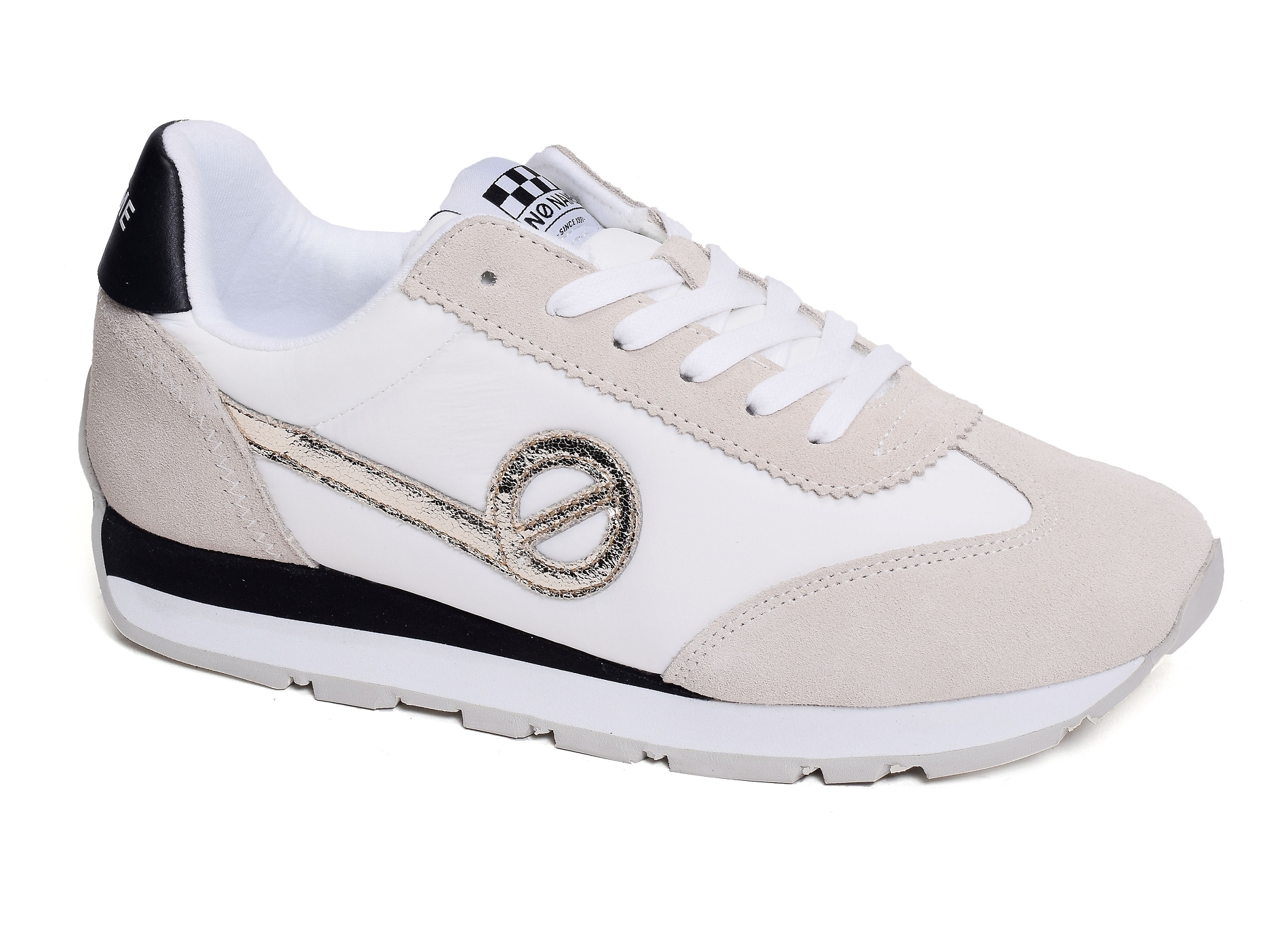 City run jogger blanc beige