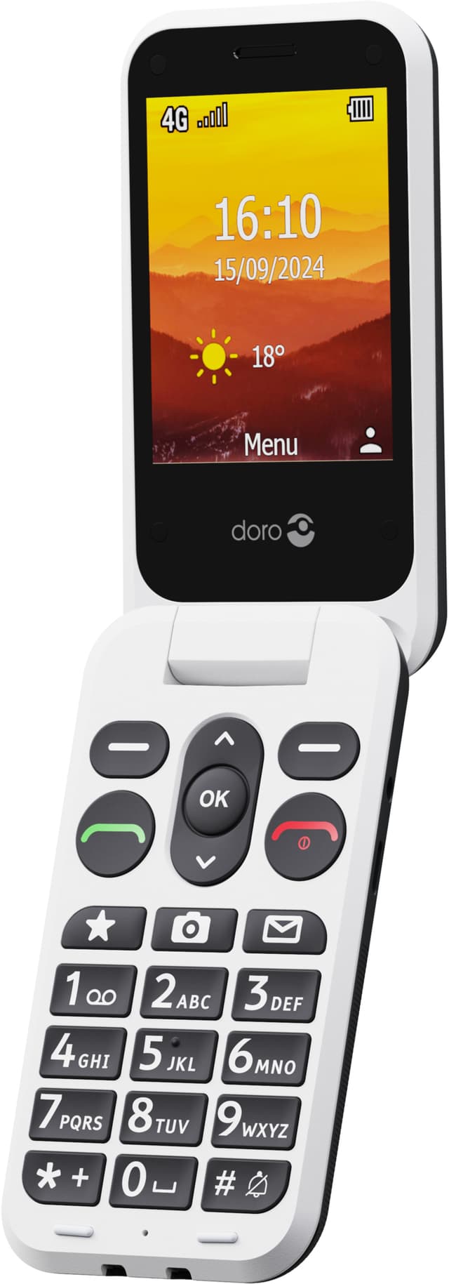 Doro Leva L31 mobiletelefon (grafit)