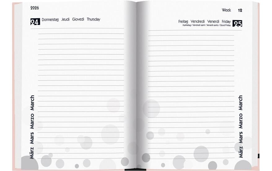 Schüleragenda Mydiary Trend 25/26 FSC, 1T/1S, 12 x 16.5 cmModerner Terminplaner für Jugendliche