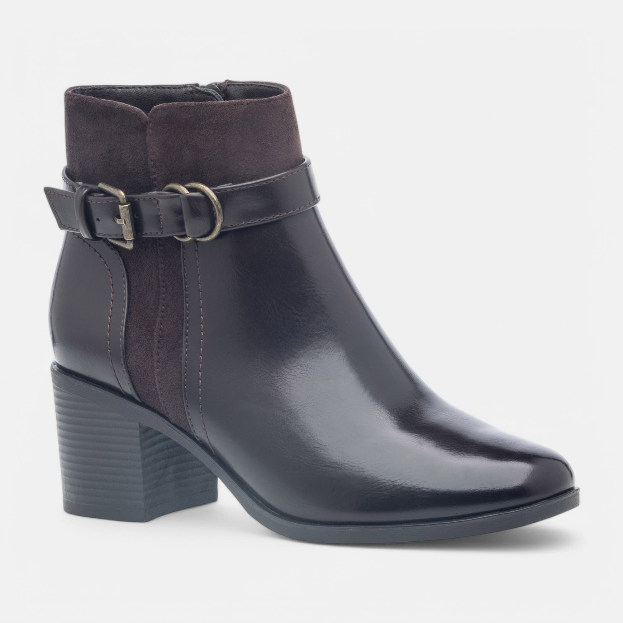 Bottines à talon Femme marron