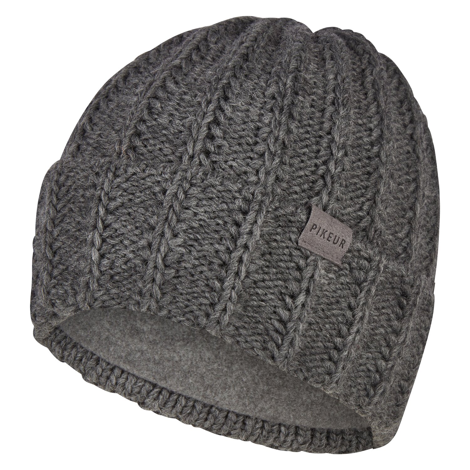PIKEUR Sports Collection Ripp Beanie  - middle-grey