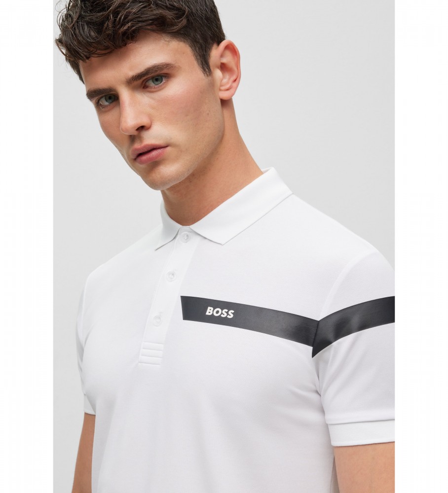 BOSS Polo Paule branco