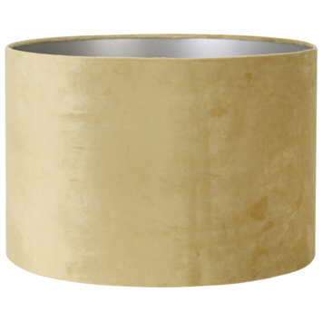 Lampenkap velours goud Ø40x25 cm