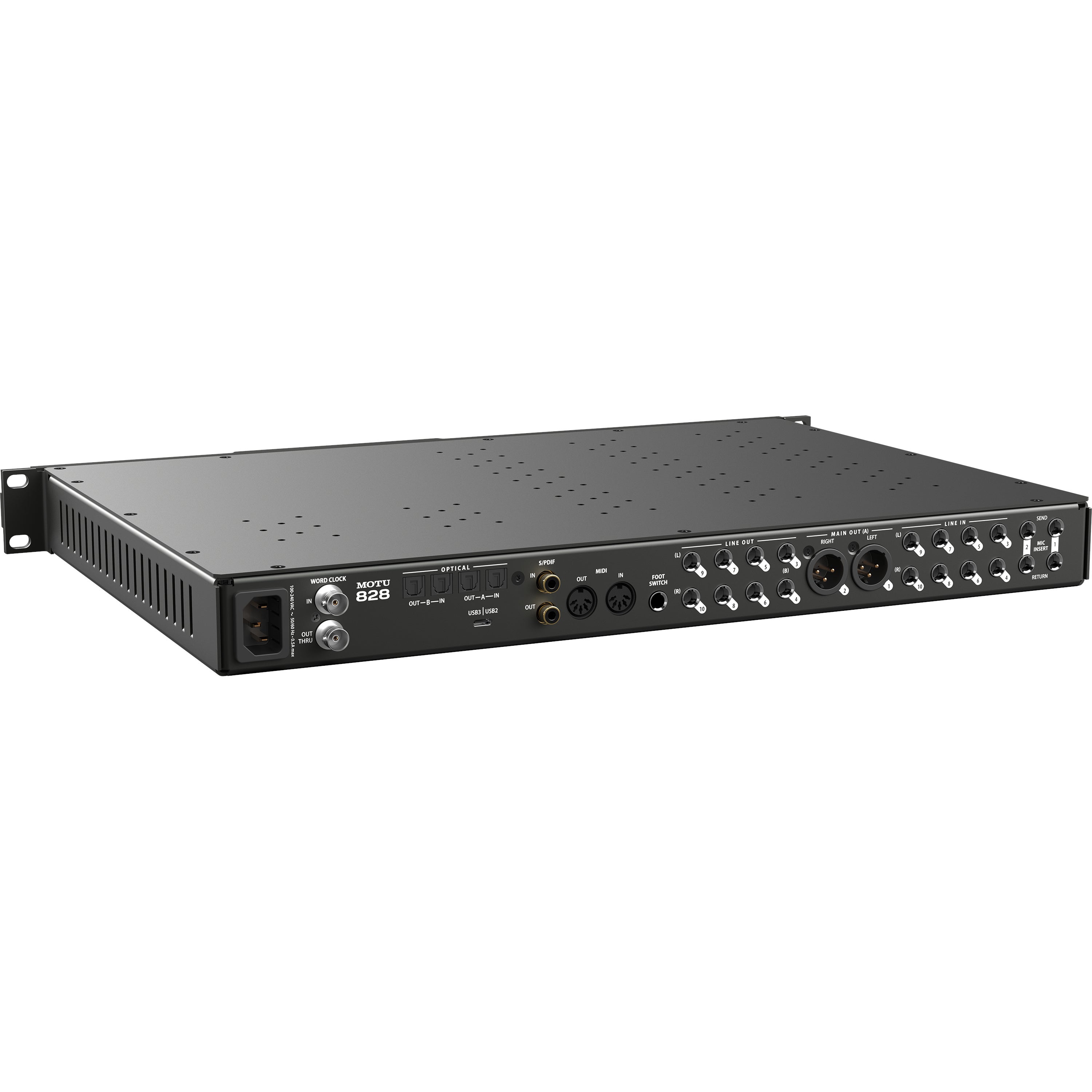 Motu 828 (2024) USB3 audio interface