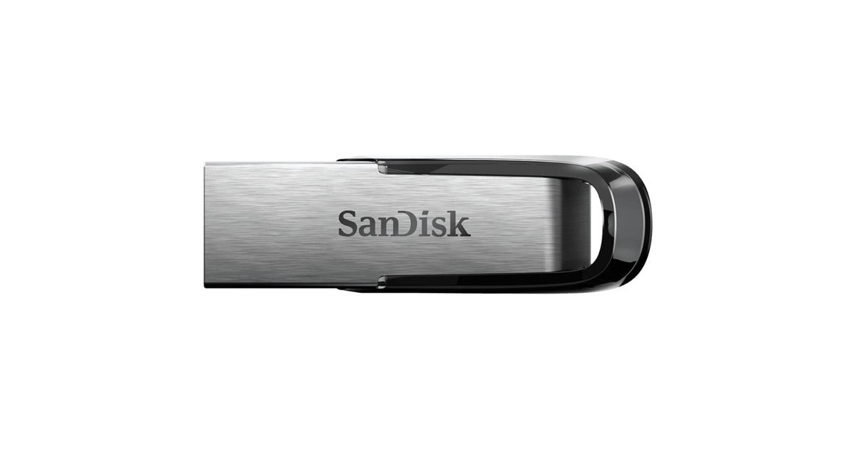 SanDiskUltra Flair 512 GB usb-stick  (Zilver/zwart, USB 3.0)