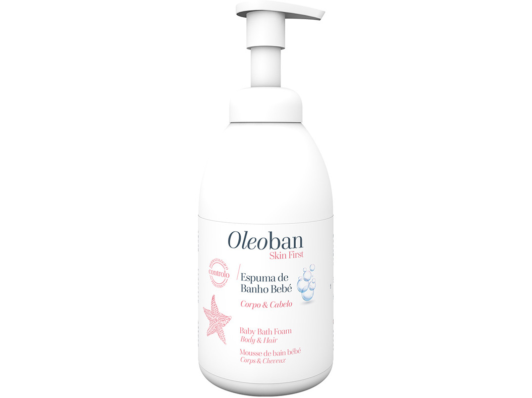 ESPUMA DE BANHO OLEOBAN BEBÉ 500ML