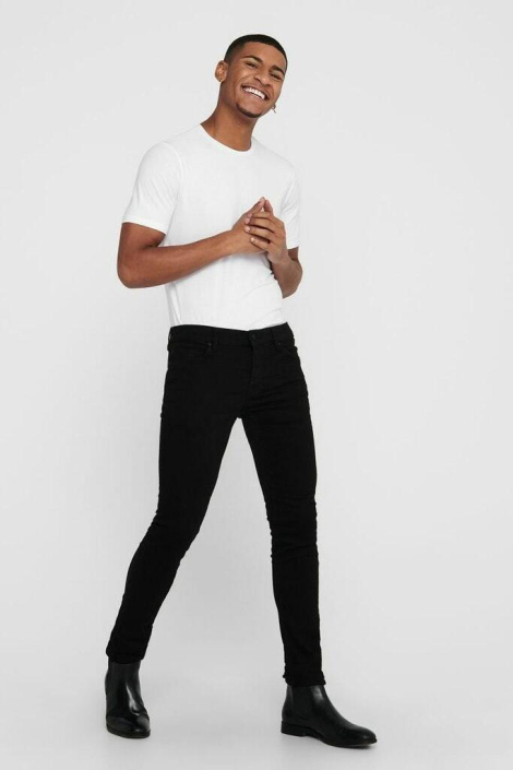 Only & Sons zwarte heren jeans