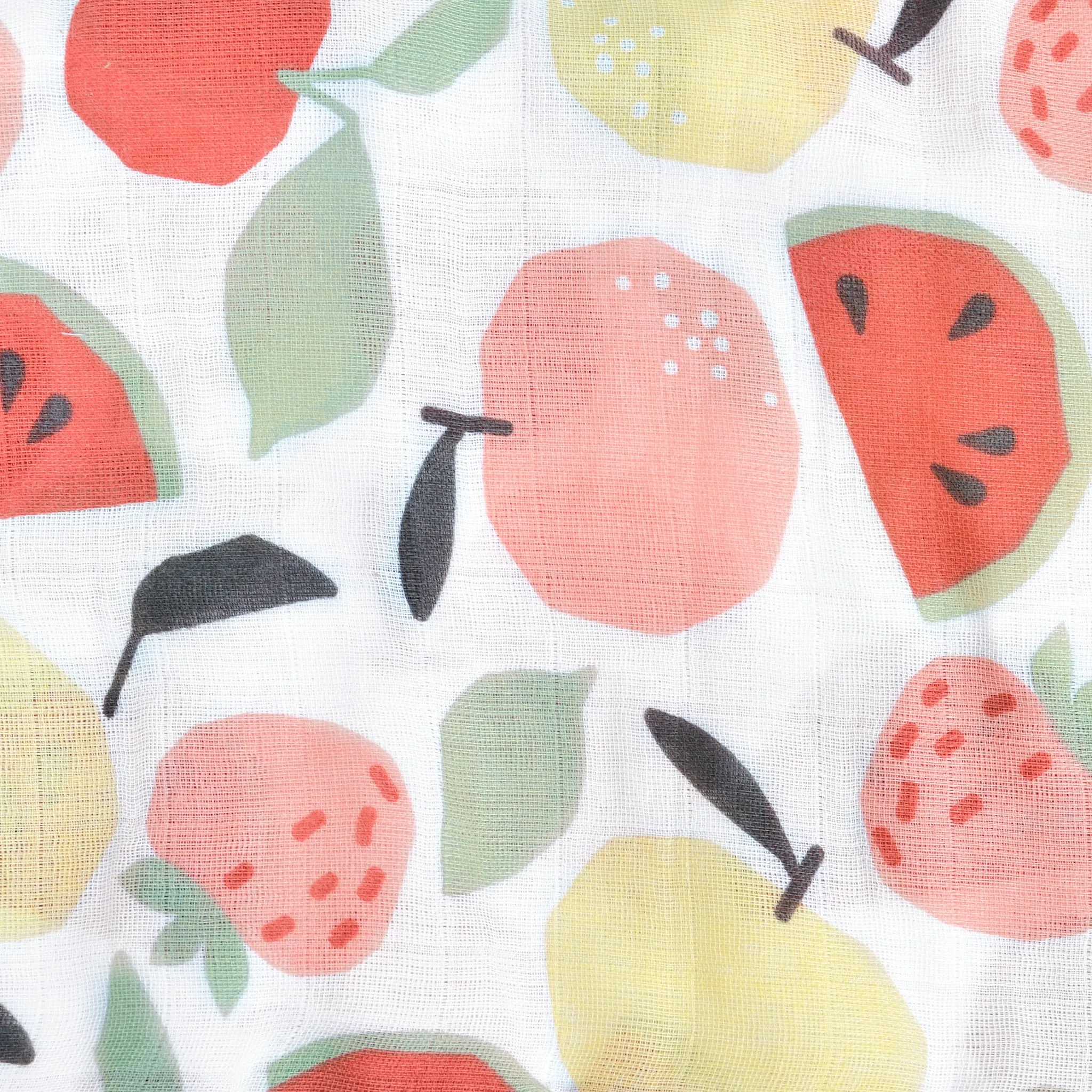 Perlimpinpin Couverture Mousseline - Fruits