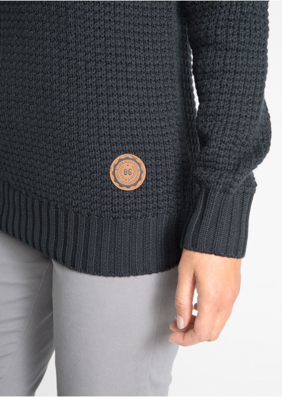 Pull à col roulé