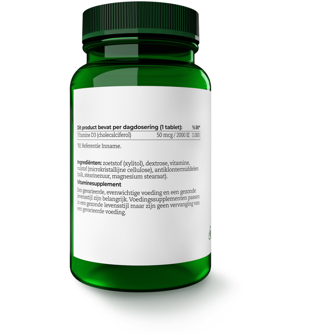 AOV 422 Vitamine D3 50mcg (120 tabletten)